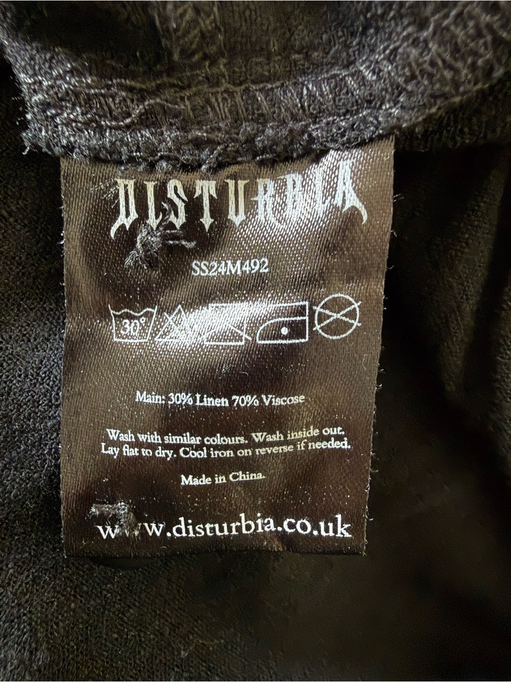 Disturbia Jasmine Embroidered Midi Shirt Dress 12 - Picture 6 of 7